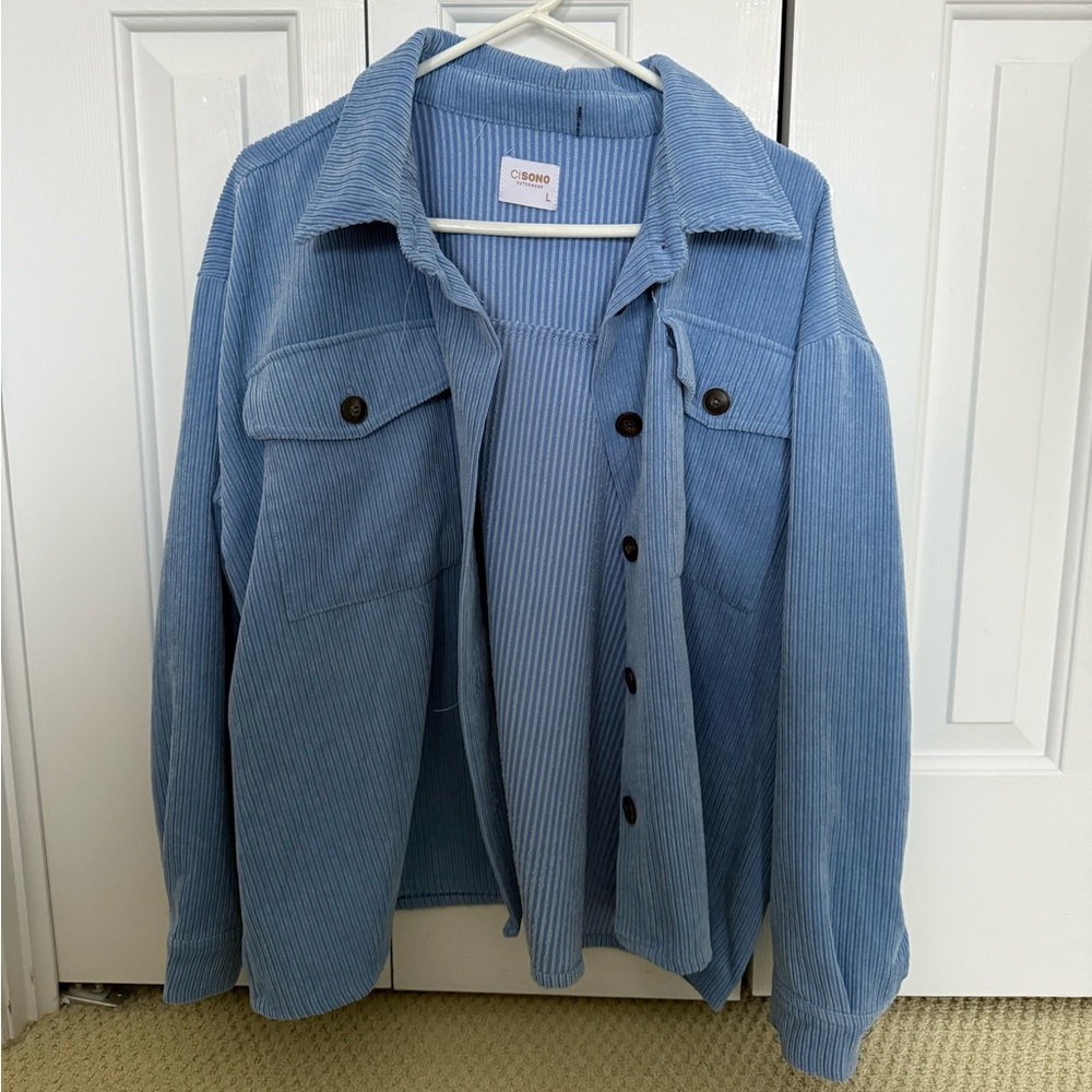 Blue Corduroy Jacket